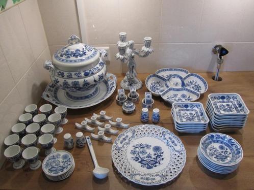 Hutschenreuther Zwiebelmuster uienmotief collectables, Antiek en Kunst, Antiek | Servies los, Ophalen of Verzenden