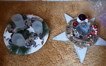 Kerstdecoraties  x 2 beschikbaar voor biedingen