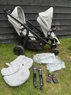 Topmark duowagen tweeling compleet, Kinderen en Baby's, Kinderwagens en Combinaties, Verstelbare duwstang, Zo goed als nieuw, Combiwagen