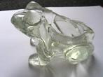 vintage glazen zittende kikker, Antiek en Kunst, Ophalen of Verzenden