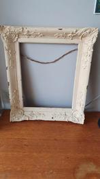 Brocante barok houten lijst, Ophalen of Verzenden
