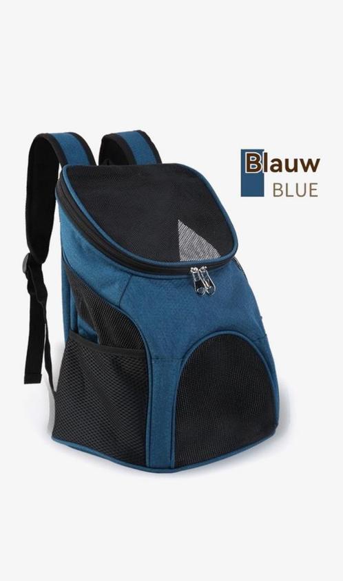 Blauwe Honden/katten tas 40cmx34cm, Dieren en Toebehoren, Honden-accessoires, Zo goed als nieuw, Ophalen of Verzenden