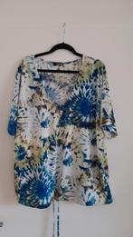 Top Norah maat 44, prima voor maat 46, Ophalen of Verzenden, Zo goed als nieuw, Blauw, Shirt of Top