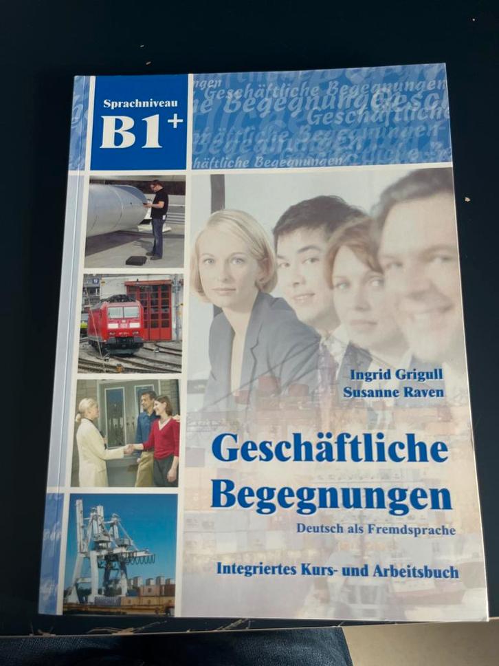 Geschäftliche Begegnungen B1+ Duits Leerboek, Boeken, Studieboeken en Cursussen, Nieuw, Niet van toepassing, Alpha, Ophalen of Verzenden