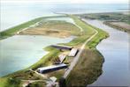 Ouwerkerk - Omgeving museum met Oosterschelde en krekengeied, Verzamelen, Ansichtkaarten | Nederland, Verzenden, 1960 tot 1980