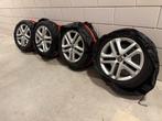 Renault Mégane Velgen 205/55 R16 all-season + TPMS sensors, Ophalen, 16 inch, 205 mm, All Season