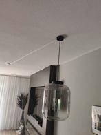 Prachtige grote hanglamp, rookglas, Ophalen of Verzenden, Zo goed als nieuw, 75 cm of meer