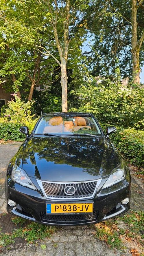 Lexus IS 250c - 2013 Zwart, Auto's, Lexus, Particulier, IS, Achteruitrijcamera, Adaptieve lichten, Airbags, Airconditioning, Alarm