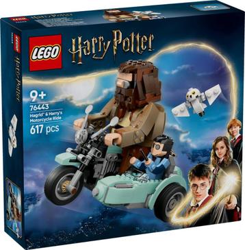 LEGO Harry Potter Hagrid en Harry's rit op de motor 76443 beschikbaar voor biedingen