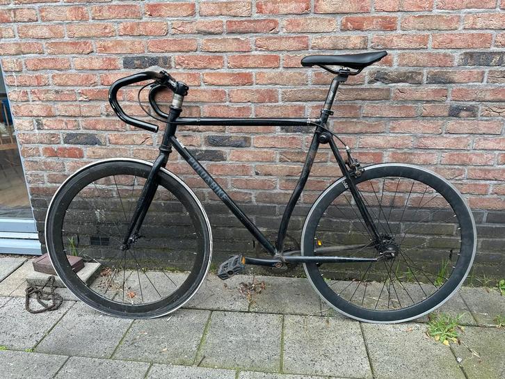 Singlespeed / Fixie - Zonder banden en ketting, Fietsen en Brommers, Fietsen | Racefietsen, Gebruikt, Overige merken, Minder dan 10 versnellingen