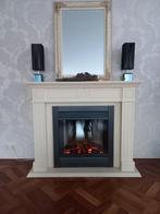 Sfeer haard met kachel van Faber., Huis en Inrichting, Haarden, Ophalen, Gebruikt, Houthaard