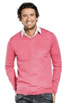 Joe Merino - V-hals - L - kleur 'Ibiza Pink' - nieuwstaat, Maat 52/54 (L), Joe Merino, Ophalen of Verzenden, Zo goed als nieuw