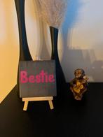 tegeltje met 'Bestie', Ophalen of Verzenden, Nieuw, Grijs, Overige merken
