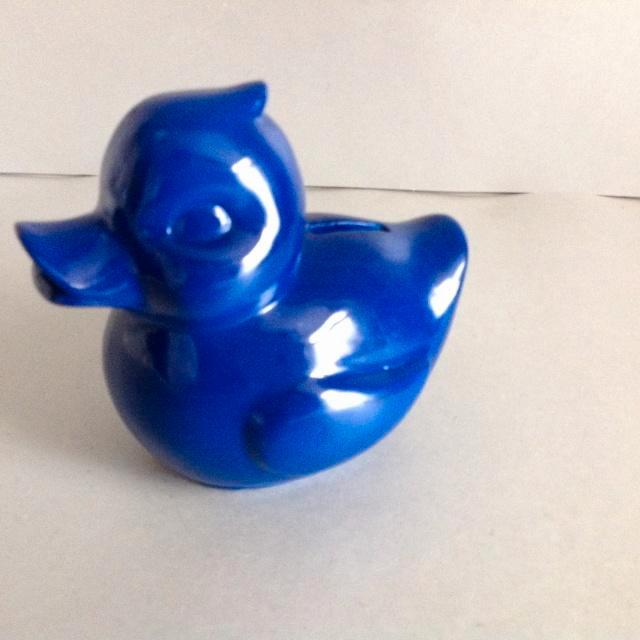 Badeend spaarpot, Verzamelen, Spaarpotten, Nieuw, Dier, Steen, Aardewerk of Keramiek, Ophalen of Verzenden