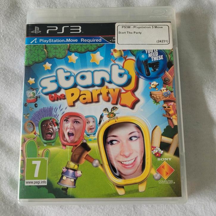 Start the party - game PS3, Spelcomputers en Games, Games | Sony PlayStation 3, Zo goed als nieuw, 3 spelers of meer, Vanaf 7 jaar