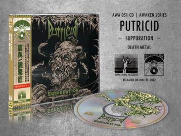 Putricid – Suppuration cd   death  thrash  import  death  beschikbaar voor biedingen
