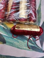 5 klossen garen rood, Hobby en Vrije tijd, Breien en Haken, Ophalen of Verzenden, Nieuw, Breien of Haken, Wol of Garen