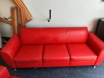 3 zits en 2 zits bank te koop., Huis en Inrichting, Ophalen, Gebruikt, 75 tot 100 cm, Rechte bank