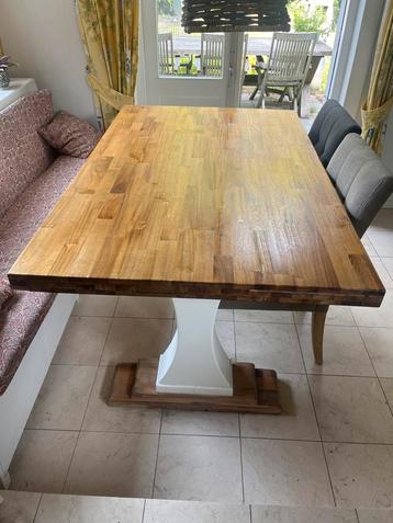 Landelijke Eettafel 160x100cm beschikbaar voor biedingen