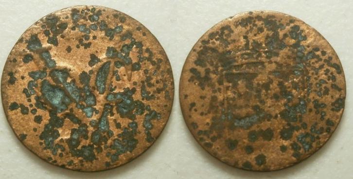 7] Holland VOC Duit, Postzegels en Munten, Munten | Nederland, Losse munt, 1 cent, Vóór koninkrijk, Ophalen of Verzenden