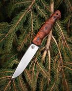hendwerk custom knife N690 snakewood #hunting, Ophalen of Verzenden