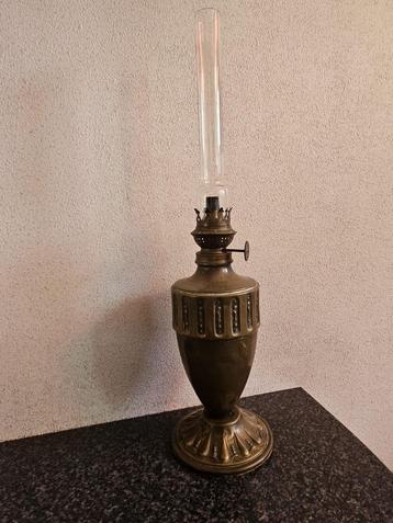 Antieke Kosmos Brenner olielamp – messing beschikbaar voor biedingen
