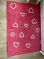 Vloerkleed Saartje Prum roze met witte hartjes, Kinderen en Baby's, Kinderkamer | Inrichting en Decoratie, Zo goed als nieuw, Ophalen