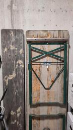 Biertafel en bierbank, Ophalen, Gebruikt, Hout