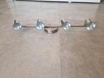 Plafondlamp met 4 Spots, Ophalen, Zo goed als nieuw, Metaal, Modern