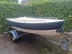Te koop: With 320 SPORT met wegtrailer + Yamaha 5pk, Watersport en Boten, Ophalen, Gebruikt, Tot 10 pk, 3 tot 6 meter
