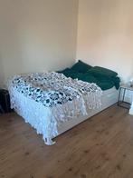 Brimnes bed 140x200 met lades en lattenbodem. Zsm ophalen, Ophalen, Wit, Tweepersoons, 140 cm