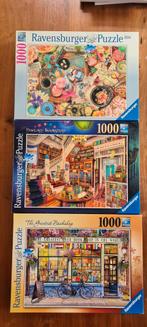 Ravensburger Puzzels - 3 stuks - 1000 stukjes, Ophalen of Verzenden, 500 t/m 1500 stukjes, Gebruikt, Legpuzzel