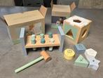 Little dutch hamerbank en vormenstoof, Kinderen en Baby's, Speelgoed | Houten speelgoed, Ophalen, Gebruikt, Overige typen