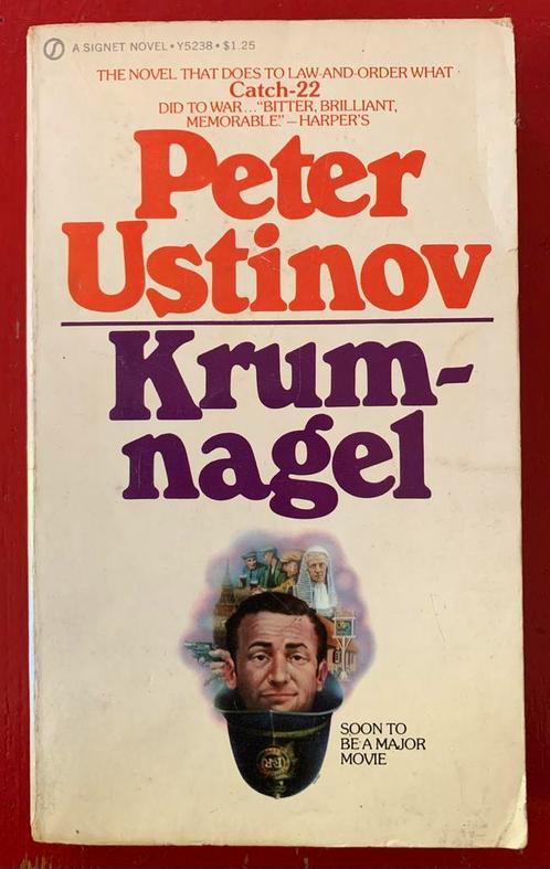 Peter Ustinov - Krumnagel, Boeken, Romans, Gelezen, Nederland, Ophalen of Verzenden