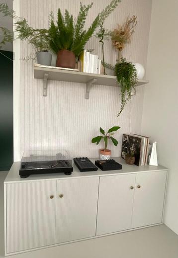Dressoir (hout, grijs)
