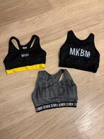 Sport BH's - 3 stuks - Maat S, MKBM, Ophalen of Verzenden, Zwart, BH