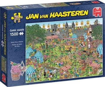 Jan van Haasteren - Robin Hood Festival - 1500 stukjes beschikbaar voor biedingen