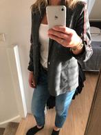 Grijs geruite colbert, geheel gevoerd, maat M ZGAN, Kleding | Dames, Jasjes, Kostuums en Pakken, Ophalen of Verzenden, Zo goed als nieuw