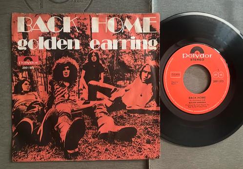Golden Earring - Back Home 7” DE 70s, Cd's en Dvd's, Vinyl Singles, Gebruikt, Rock en Metal, Ophalen of Verzenden