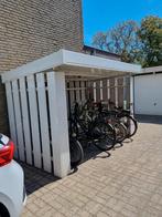 Mooie ijzeren en aluminium fietsenhok / haardhout opbergen /, Ophalen, Overige typen, Zonder ramen, Metaal