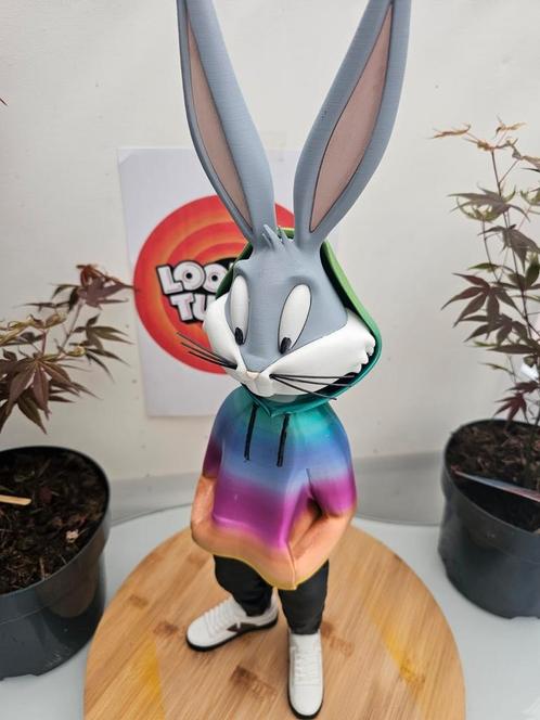 3D-geprinte Looney Tunes figuren – Uniek & Handgemaakt!, Antiek en Kunst, Kunst | Designobjecten, Ophalen of Verzenden