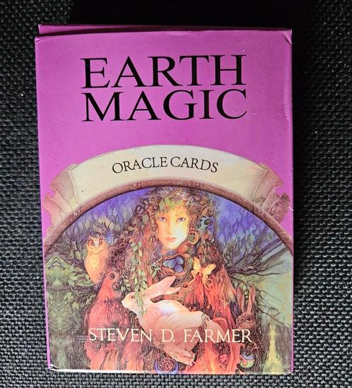 Steven D. Farmer -  "Earth Magic Oracle Cards", Boeken, Esoterie en Spiritualiteit, Zo goed als nieuw, Overige typen, Tarot of Kaarten leggen