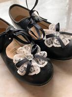 Vintage Brocante lederen tapdans schoentjes England, Ophalen of Verzenden