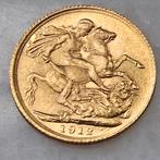 Gouden soevereign 1912, Ophalen of Verzenden, Overige landen, Goud