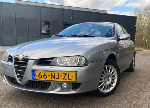 Alfa Romeo Alfa-156 1.8 Twin Spark 2003 Grijs, Auto's, Alfa Romeo, Particulier, Benzine, D, Sedan, Handgeschakeld, Origineel Nederlands