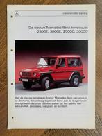 Nederlandse product info Mercedes-Benz G-klasse W463 1989, Zo goed als nieuw, Mercedes-Benz, Mercedes, Ophalen of Verzenden