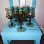 Arcoroc France Smoked glass / rookglas divers servies, Huis en Inrichting, Keuken | Servies, Ophalen, Gebruikt, Overige typen