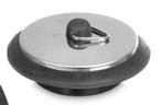 Afvoerstop – Afvoerplug – Gootsteenstop – RVS - 3 formaten, Verzenden, Nieuw, Rvs, Wastafel