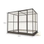 Aluminium kippenren Noa, Dieren en Toebehoren, Pluimvee | Toebehoren, Ophalen of Verzenden, Nieuw, Kippenhok of Kippenren