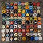 100 verschillende bierdoppen / kroonkurken, Verzamelen, Ophalen of Verzenden